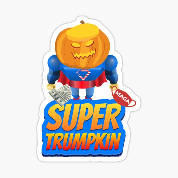 Item preview, Super Trumpkin Funny Trump Pumkin Head Halloween Costume 2021 designed and sold by Stig Mota.