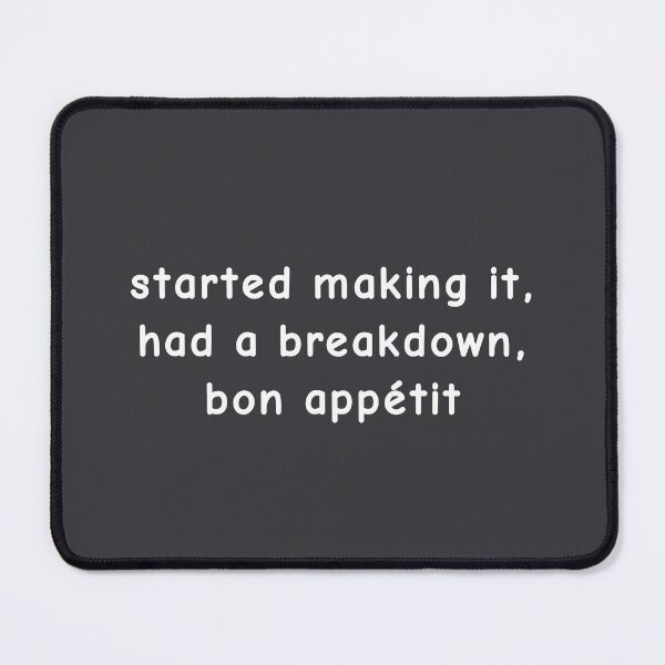 Item preview, Breakdown Comic Sans (white) designed and sold by Crushedvanilla.