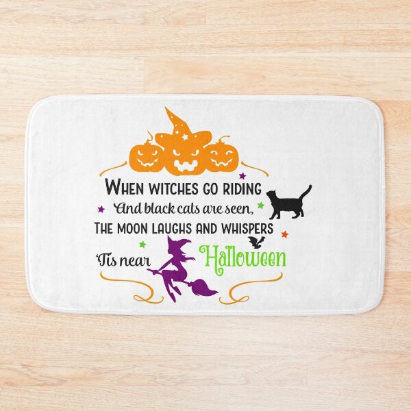 Item preview, Spooky witches go riding Halloween is near quote - men / women/ kids Halloween  designed and sold by Designs Of all kinds.