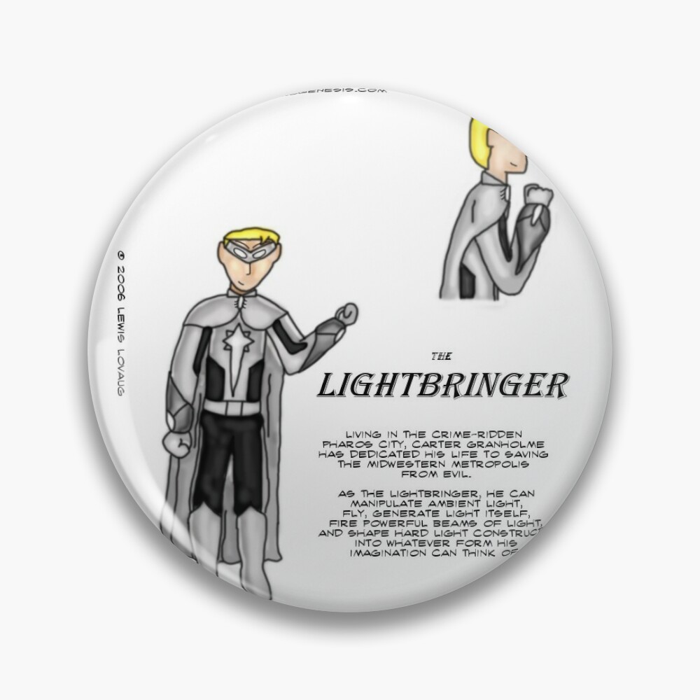 Linkara the Lightbringer Pin for Sale by ibsgang | Redbubble