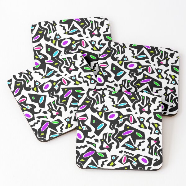Item preview, 90s inspired pattern with colour  designed and sold by ArtSCPdesign.