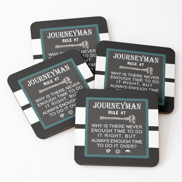 Item preview, Mechanic Journeyman Rule #7 designed and sold by NoBonesLife.
