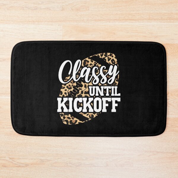 Item preview, Classy Until Kickoff - Leopard Football Mom - Funny Game Day designed and sold by AnyKitty.