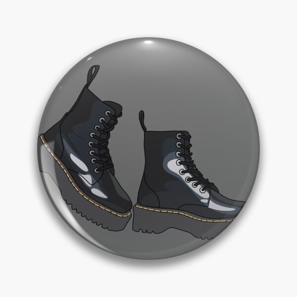 Item preview, Black Combat Boots with Yellow Threading designed and sold by jc-stickers.