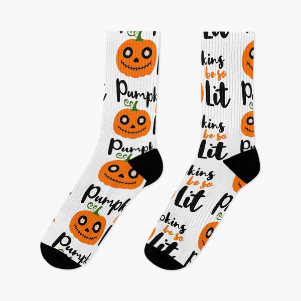 Item preview, Spooky pumpkins be so lit Halloween is near quote - men / women/ kids Halloween  designed and sold by Designs Of all kinds.