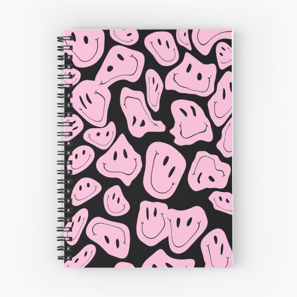 Item preview, Drippy Melting Smiley - Light Pink designed and sold by Art by Amanda.