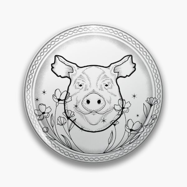 Item preview, Mother Of Pigs - Black Flower Edition designed and sold by jrobdesignz.