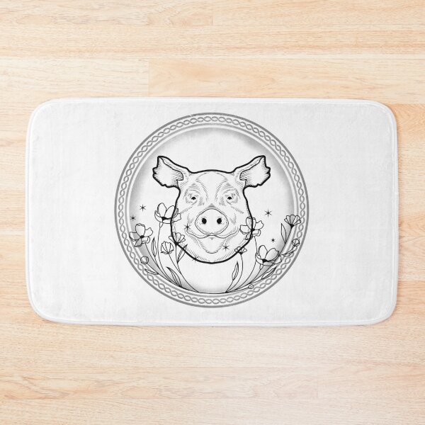 Item preview, Mother Of Pigs - Black Flower Edition designed and sold by jrobdesignz.