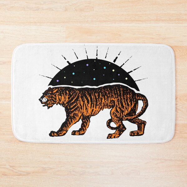 Item preview, Vintage tiger with star filled sky designed and sold by blackdogshop.