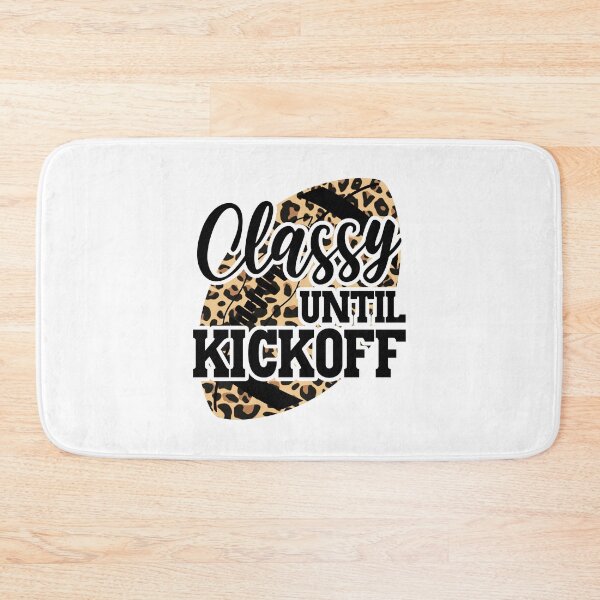 Item preview, Leopard Football Mom - Classy Until Kickoff - Funny Game Day designed and sold by AnyKitty.
