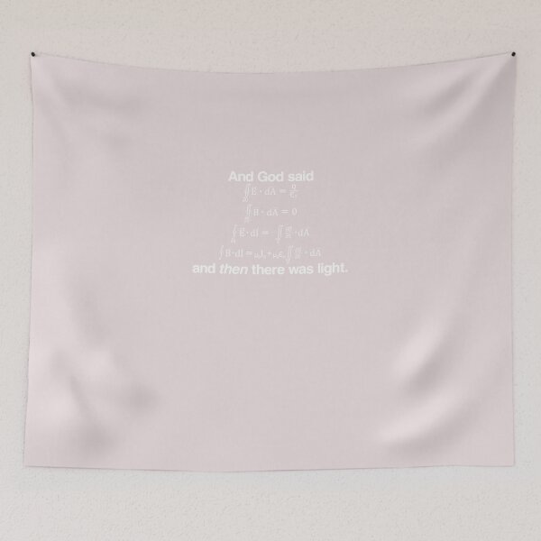 Item preview, And God Said (Maxwell&x27;s equations) Essential designed and sold by Kimberlystoreg.