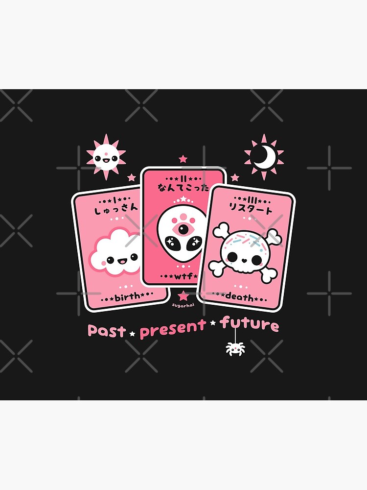 Pastel Goth Tarot Card by sugarhai
