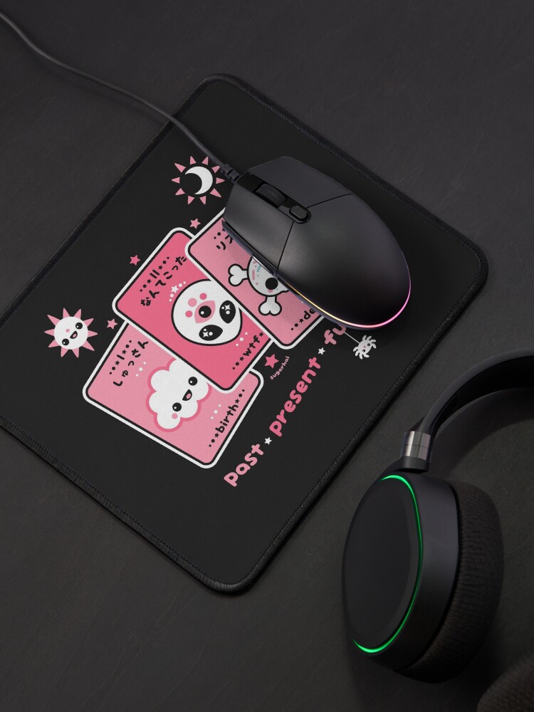 Alternate view of Pastel Goth Tarot Card Mouse Pad