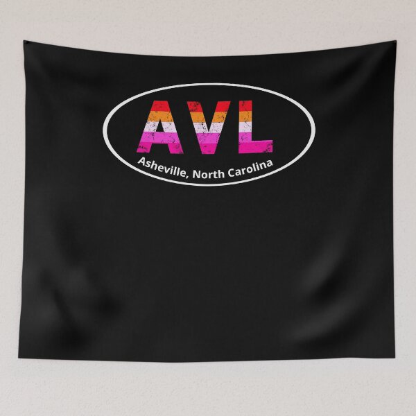 Item preview, Asheville North Carolina Lesbian Pride designed and sold by ShowMePride.