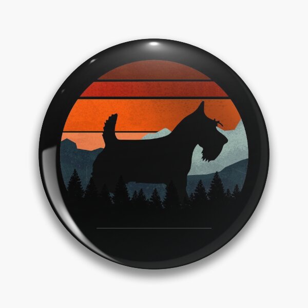Item preview, Cool Vintage Mountains Wilderness Scottish Terrier Dog Gift  designed and sold by Guarddogdrive.