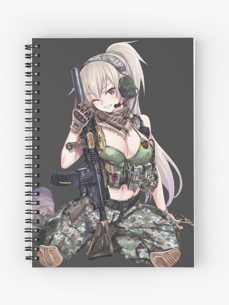 Anime Katana Boy♥ Hardcover Journal by Zentenar