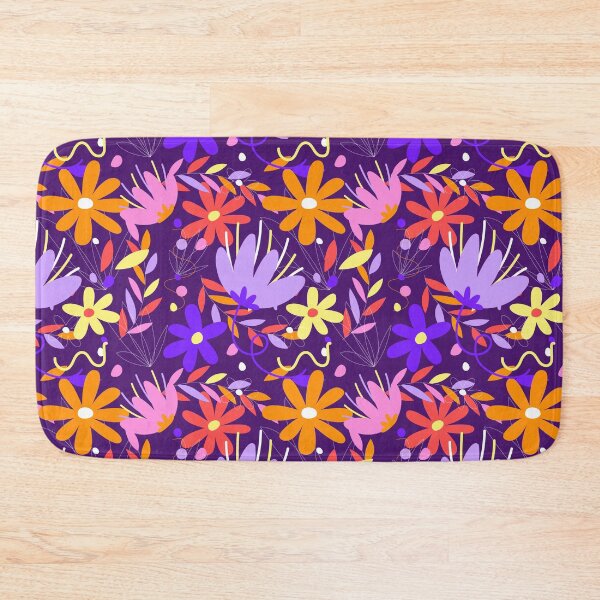 Item preview, Purple floral pattern. designed and sold by Princessflora.