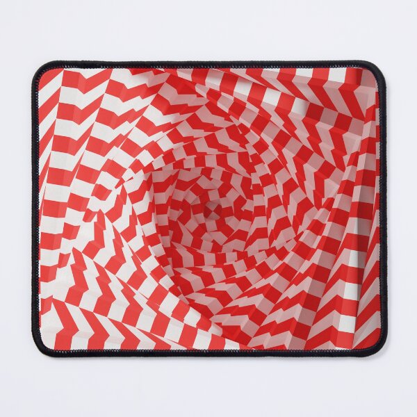 Item preview, Wormhole red and white check Pattern designed and sold by bradm50.