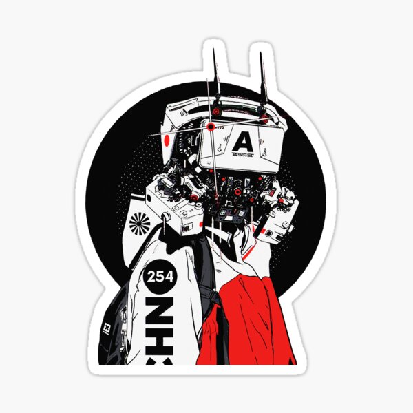 Artikel-Vorschau von Cyberpunk Mecha Cyborg Vaporwave Modern Urban Style, designt und verkauft von OWLvision33.