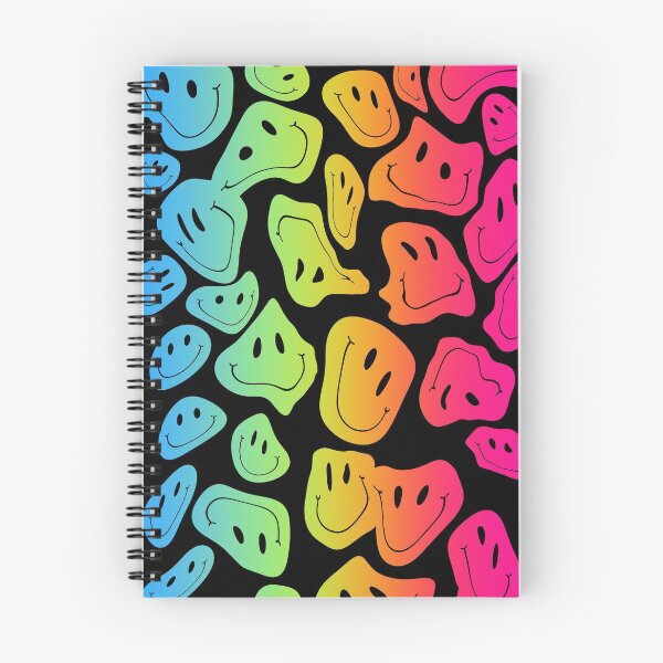 Item preview, Drippy Melting Smiley - Rainbow designed and sold by Art by Amanda.