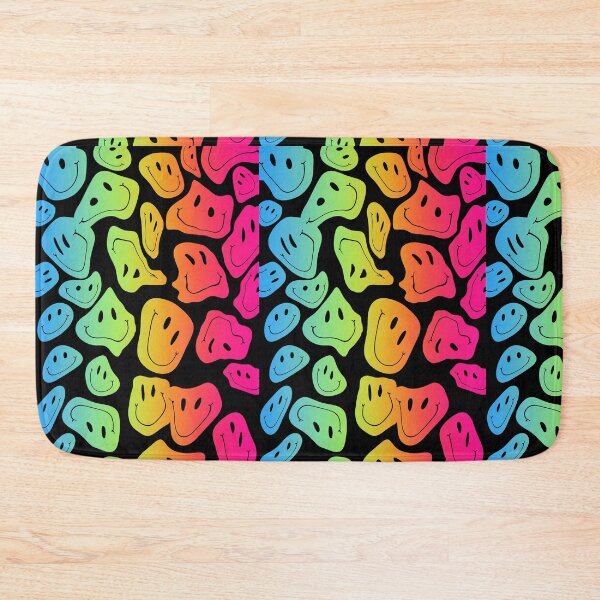 Item preview, Drippy Melting Smiley - Rainbow designed and sold by Art by Amanda.