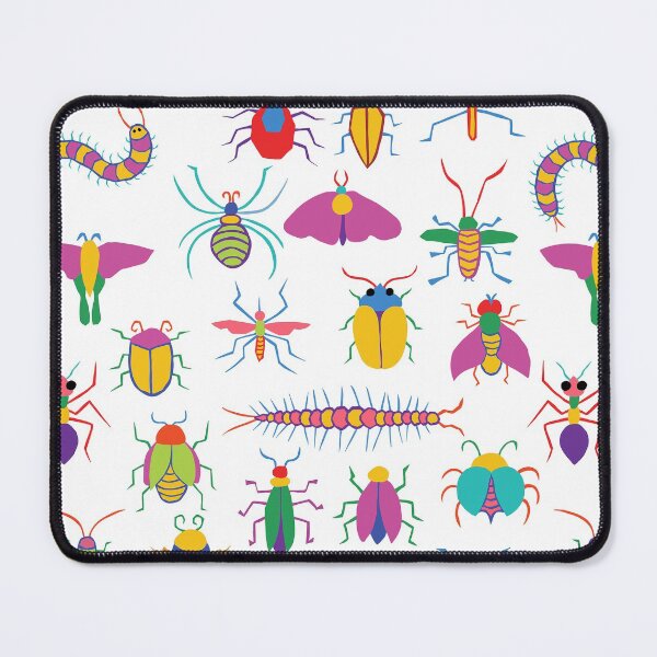 Item preview, AB038 Cute Bugs and Insects Illustration and Pattern designed and sold by DuckyRubin.