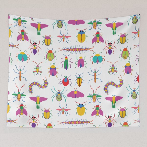 Item preview, AB038 Cute Bugs and Insects Illustration and Pattern designed and sold by DuckyRubin.