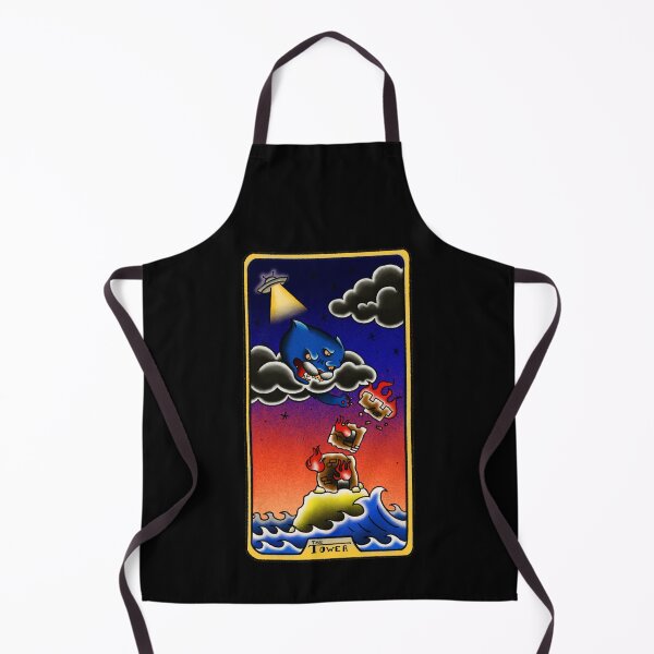 Item preview, The tower - tarot card designed and sold by pollosparatodos.