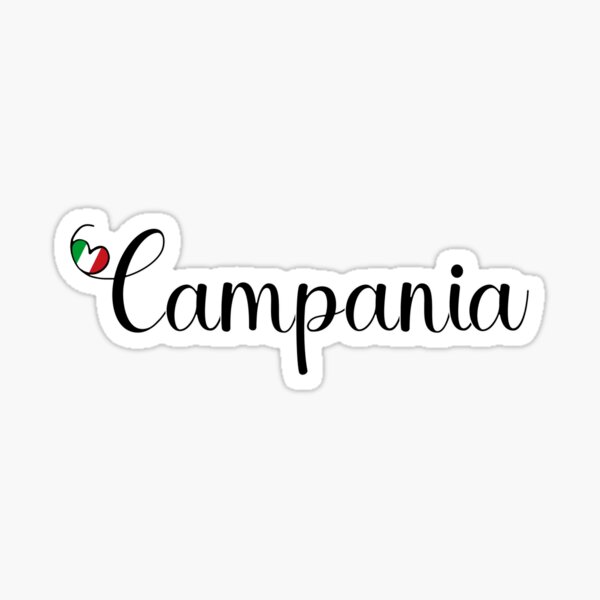 Item preview, Campania With Italian Heart - I Love Campania designed and sold by molamode.