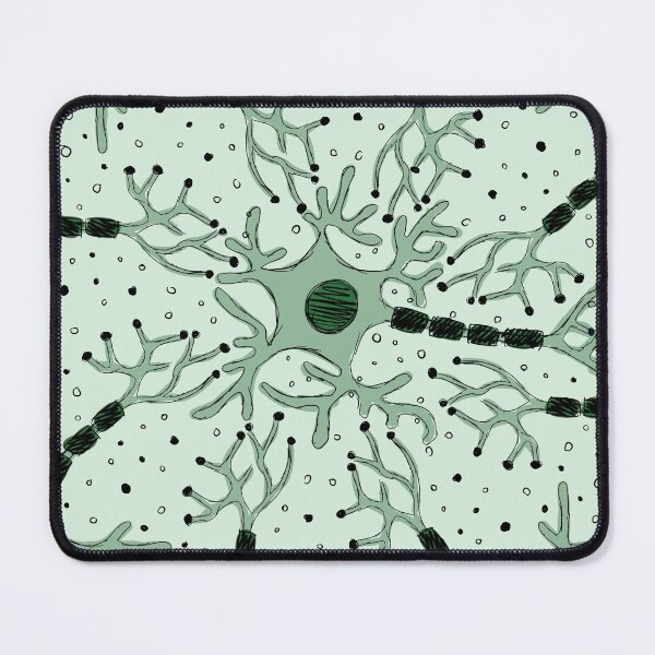 Item preview, Minty Neurons designed and sold by Hodgepodge Bricolage.