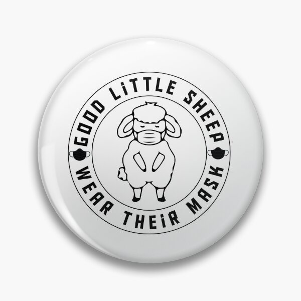 Item preview, good little sheep wear their mask-funny momgift-animal lovers  designed and sold by Ammar-the-goat.