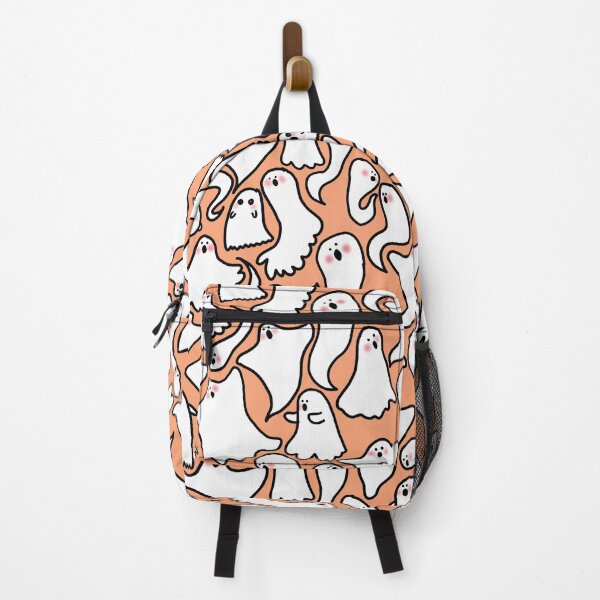 Item preview, Ghosts on orange designed and sold by Zeitgeist-.