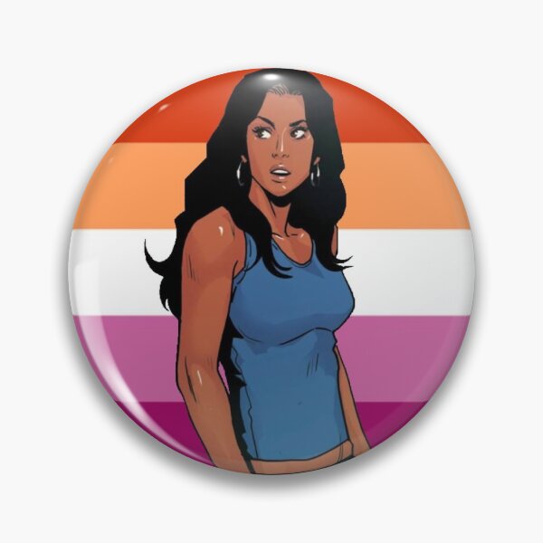 Item preview, america chavez lesbianas designed and sold by vivvision.