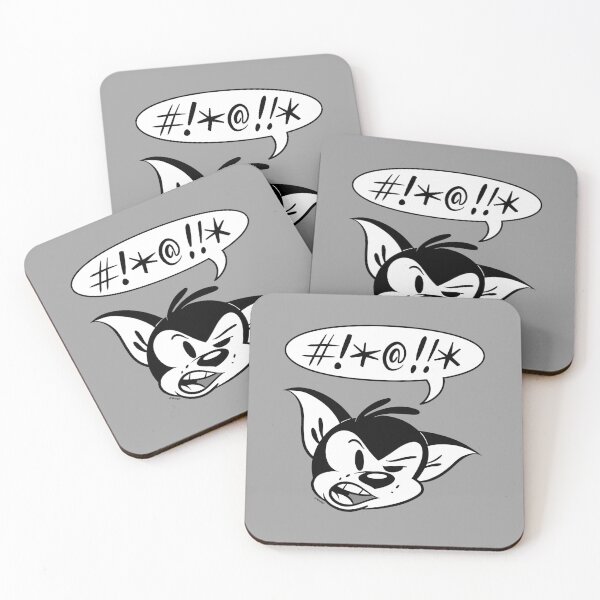 Item preview, Censored Bad Word Cat Retro 30s Cartoon Rubber Hose Style  designed and sold by skullislandprod.