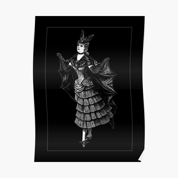 Victorian Bat Poster