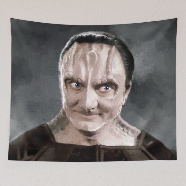 Item preview, Murder Lizard Feeling Smug Oil Paint Portrait designed and sold by orionlodubyal.