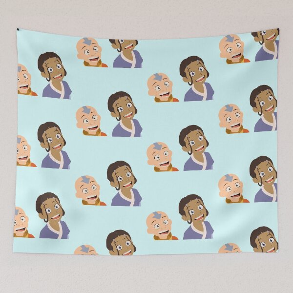 Item preview, Aang and Katara designed and sold by Illustrationsbyv .