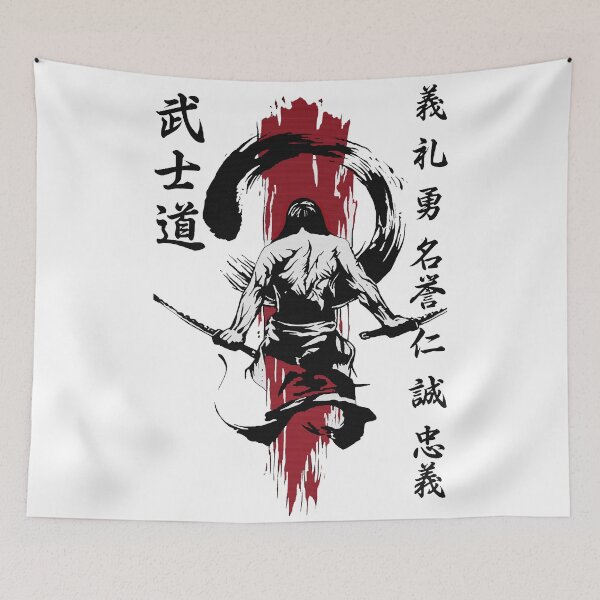 Item preview, Japanese Samurai Warrior Blades Traditional Urban Style designed and sold by OWLvision33.