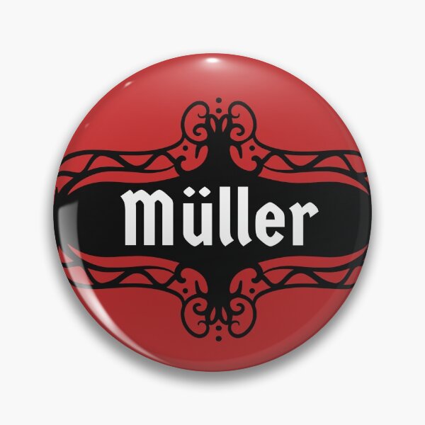 Artikelvorschau, Deutscher Name, Familienname, Nachname, Müller entworfen und verkauft von fredgarden8.