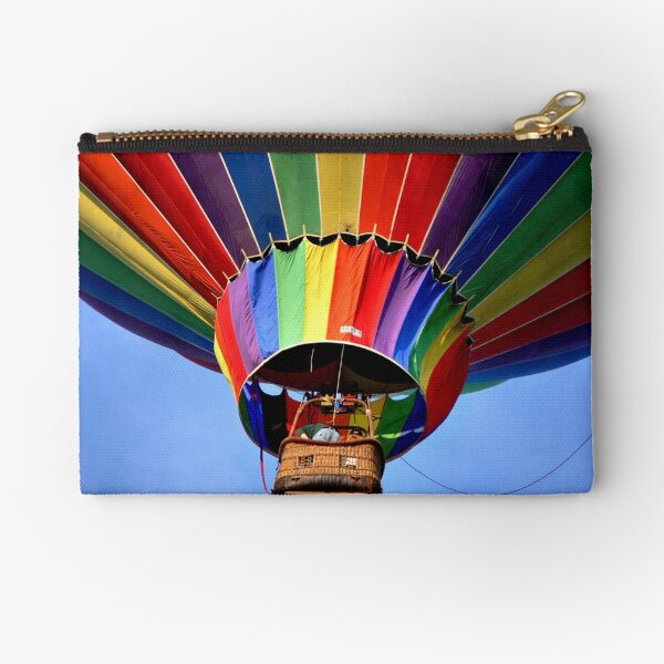 Hanging from a Rainbow Zipper Pouch