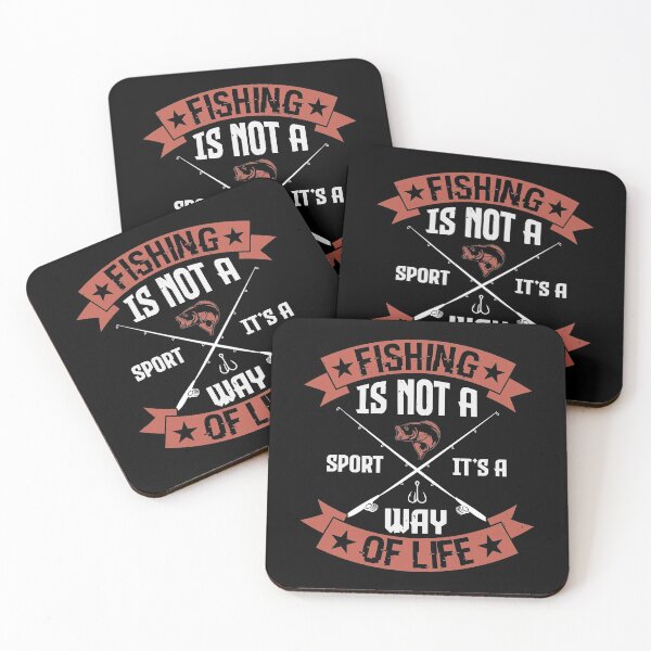 Item preview, Fishing Is Not Sport It's Is A Way Of Life designed and sold by Punny Business UK.