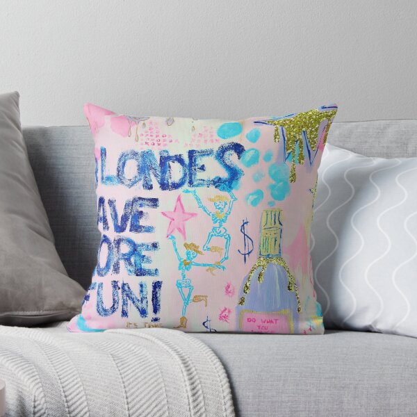 Blue Preppy Pillows & Cushions for Sale