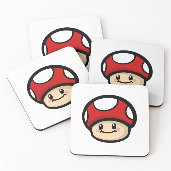 Item preview, Cute Red Power Mushroom  designed and sold by ChromaKitsune.