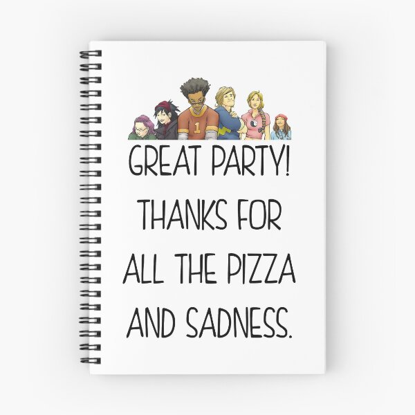 Item preview, People Call Me Runaways Merch - Thanks For All The Pizza And Sadness Gifts For Christmas designed and sold by Shanapfannersti.