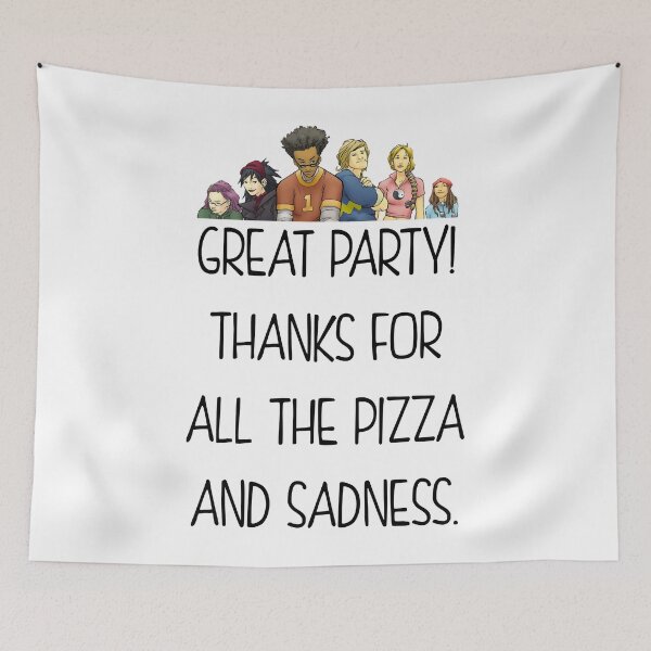 Item preview, People Call Me Runaways Merch - Thanks For All The Pizza And Sadness Gifts For Christmas designed and sold by Shanapfannersti.