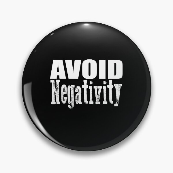 Item preview, Avoid negativity in your life always be positive Retro  designed and sold by HStudioPrints.