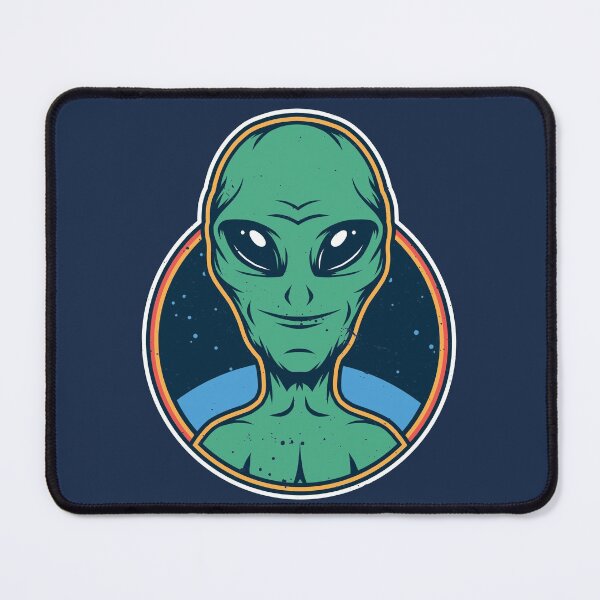 Item preview, Retro Martian Alien Head designed and sold by SLAG-Creative.