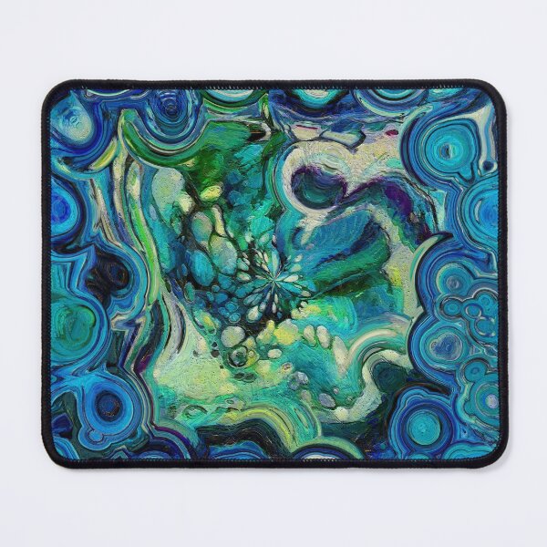 Item preview, Stocksom Stocksom Blue 14- Agate Island designed and sold by Stocksom  Art Prints.