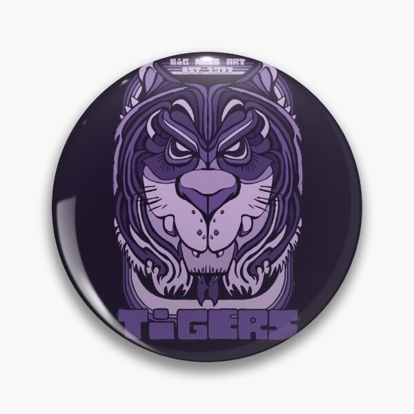 Item preview, Tiger Crest - Ultra Violet Purple designed and sold by bignose1977.
