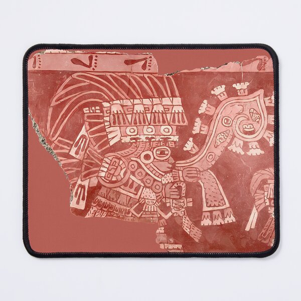 Item preview, Teotihuacán mural fragment (2) designed and sold by DotorEaon.
